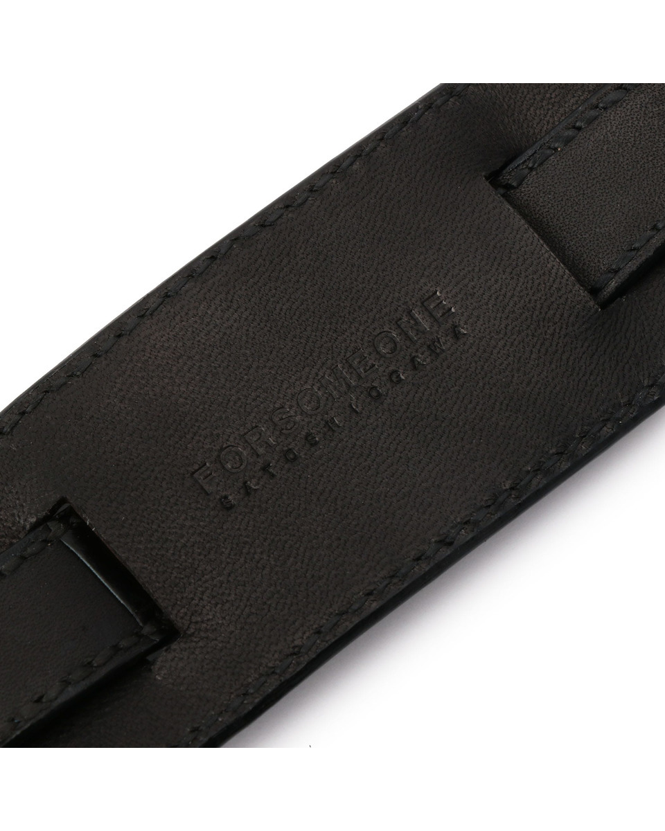 WATCH BAND CROCODILE 詳細画像 Black×Gold 5