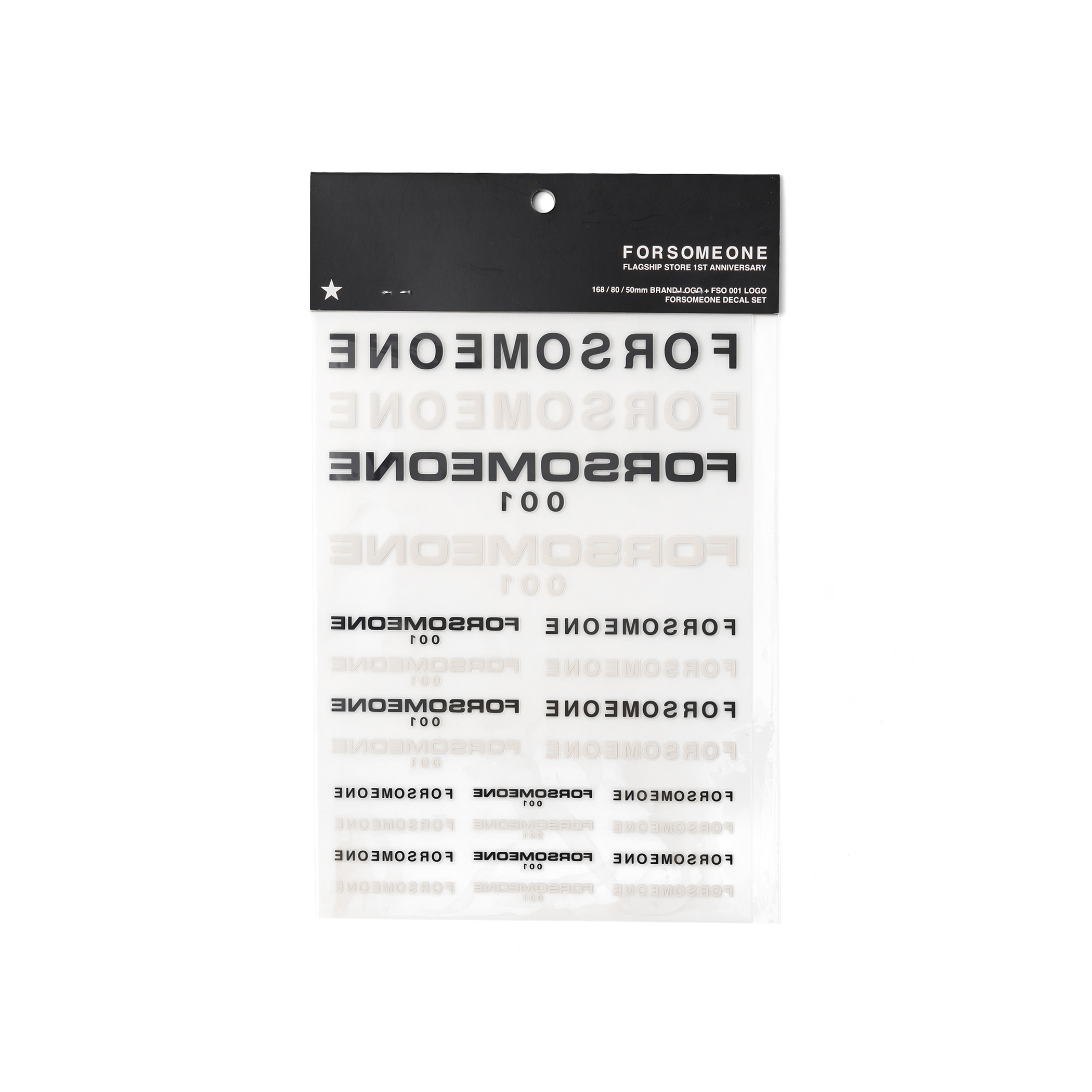 FSO DECAL SET 詳細画像 Black×White 1