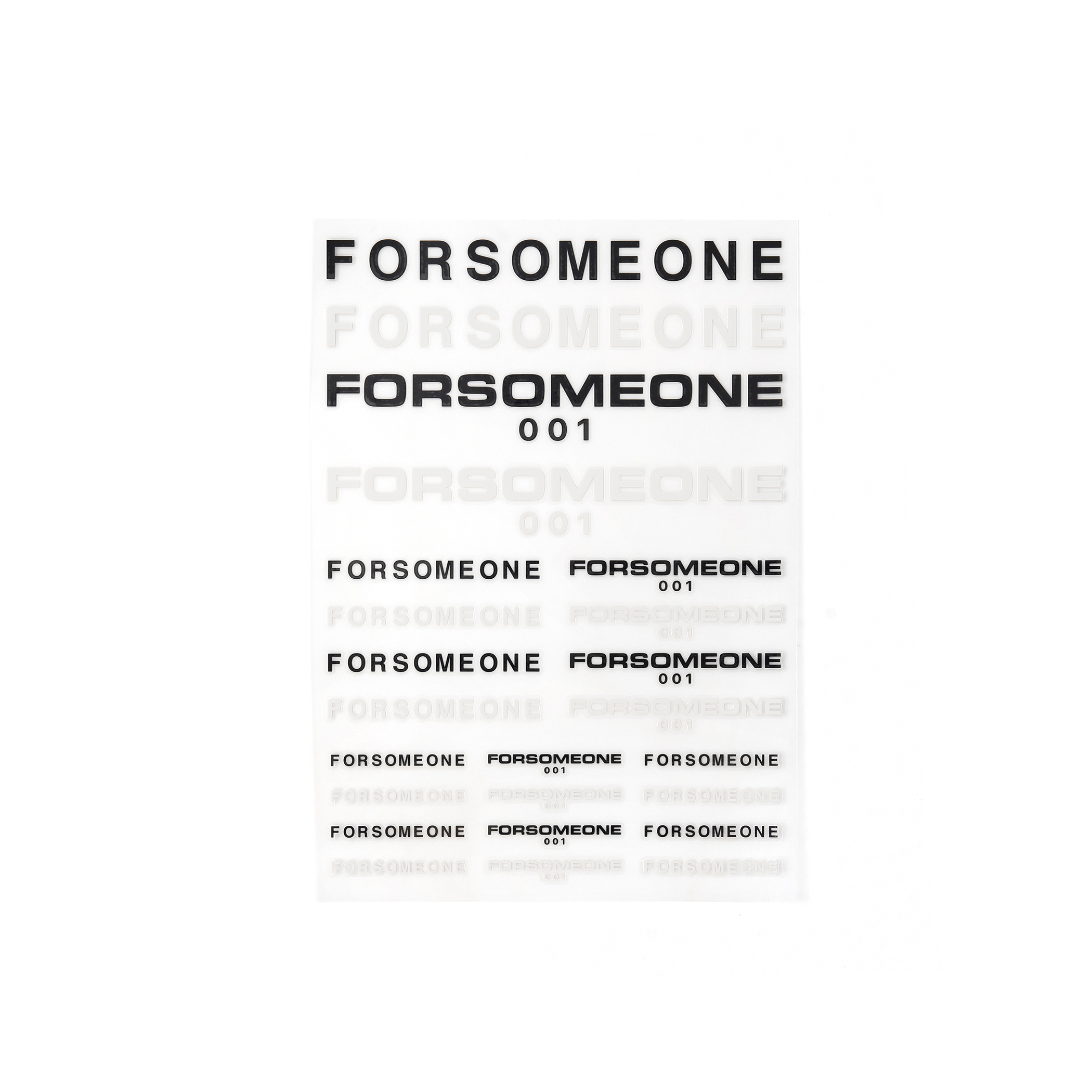 FSO DECAL SET 詳細画像 Black×White 2