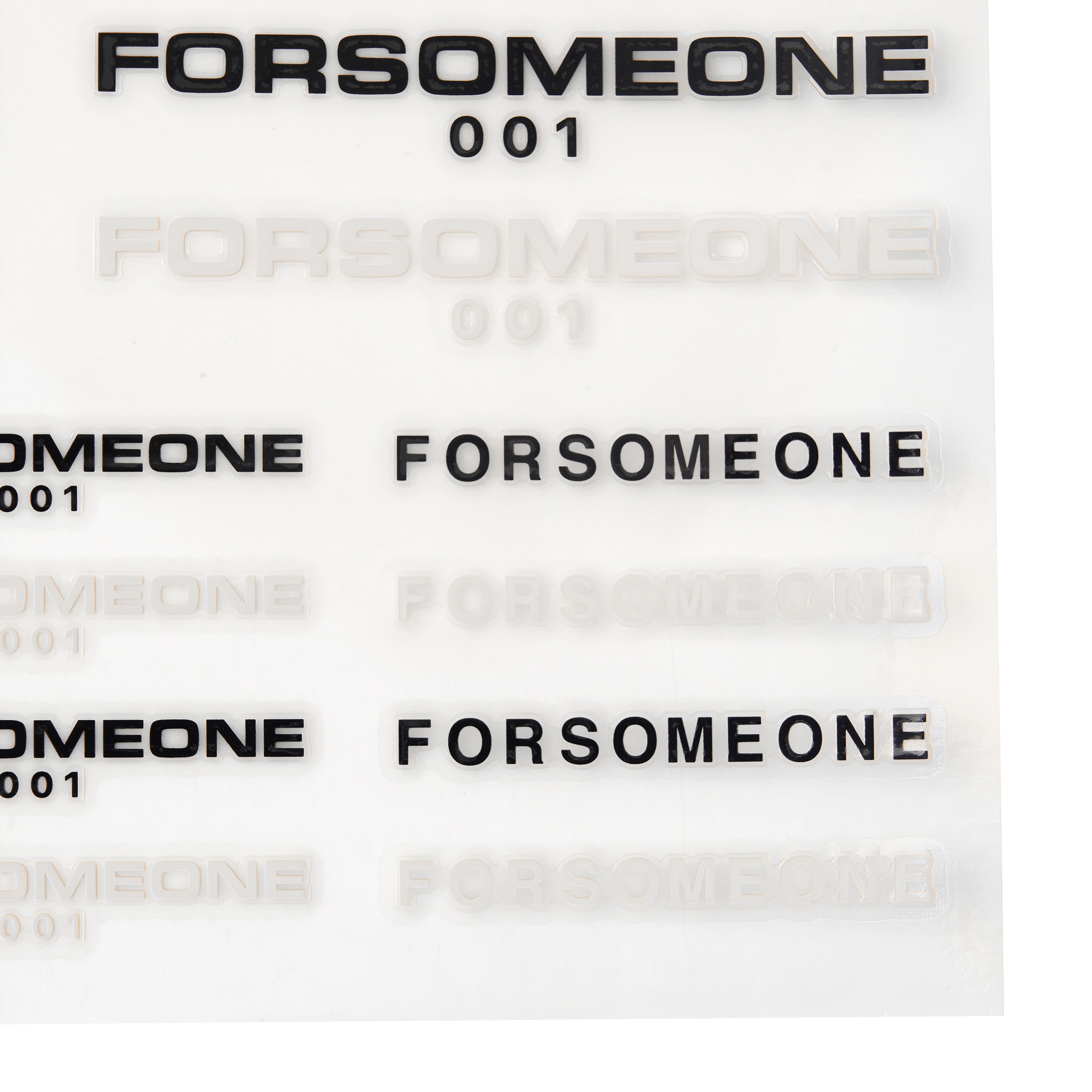 FSO DECAL SET 詳細画像 Black×White 4