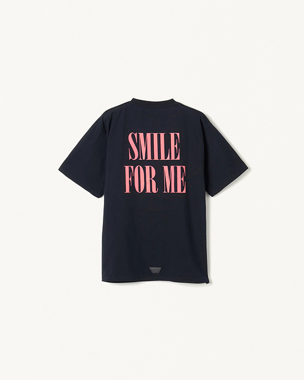 SMILE TEE 2.0 詳細画像 Black×Pink 1