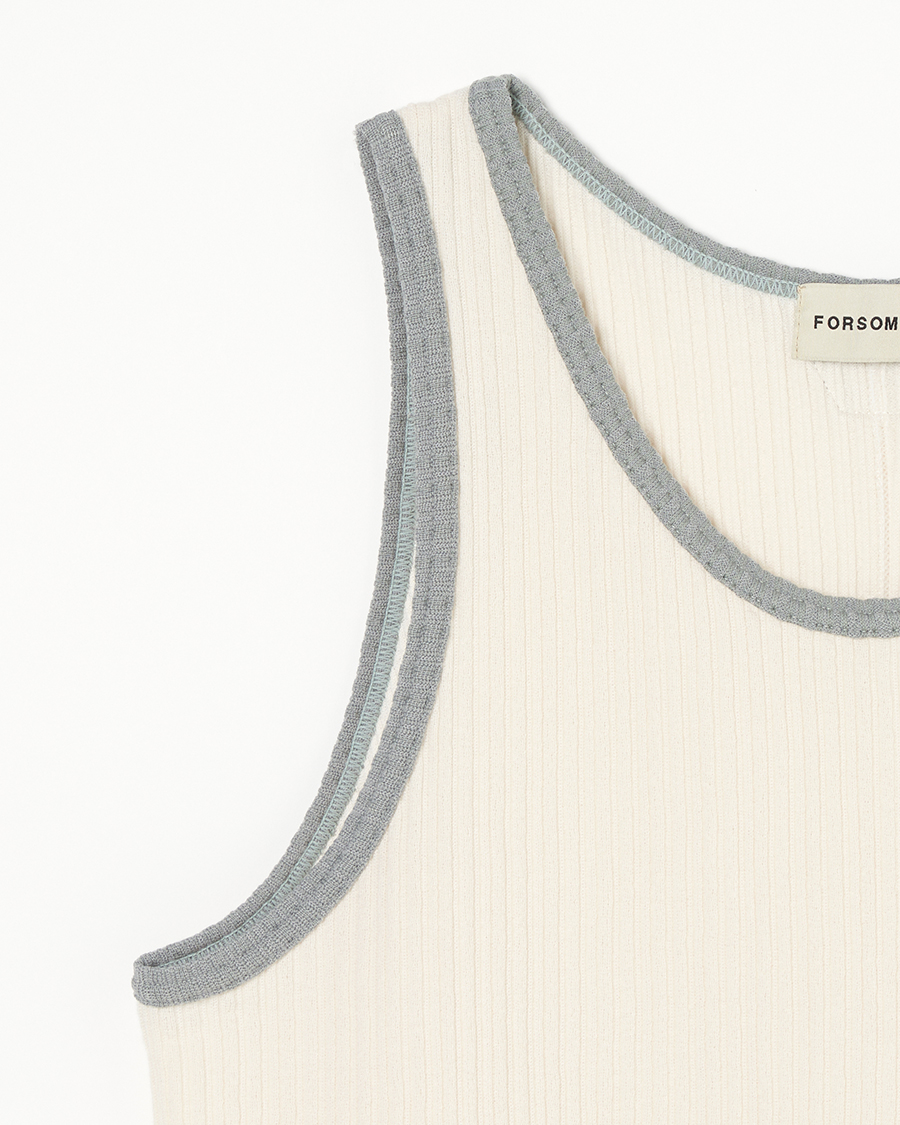 CS RIB TANK TOP 詳細画像 Grey 16