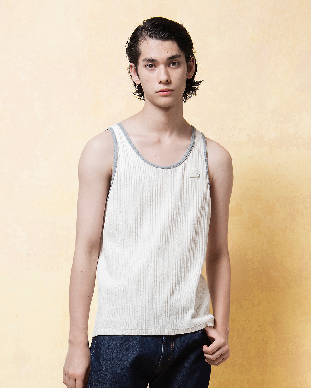 CS RIB TANK TOP 詳細画像 Grey 4