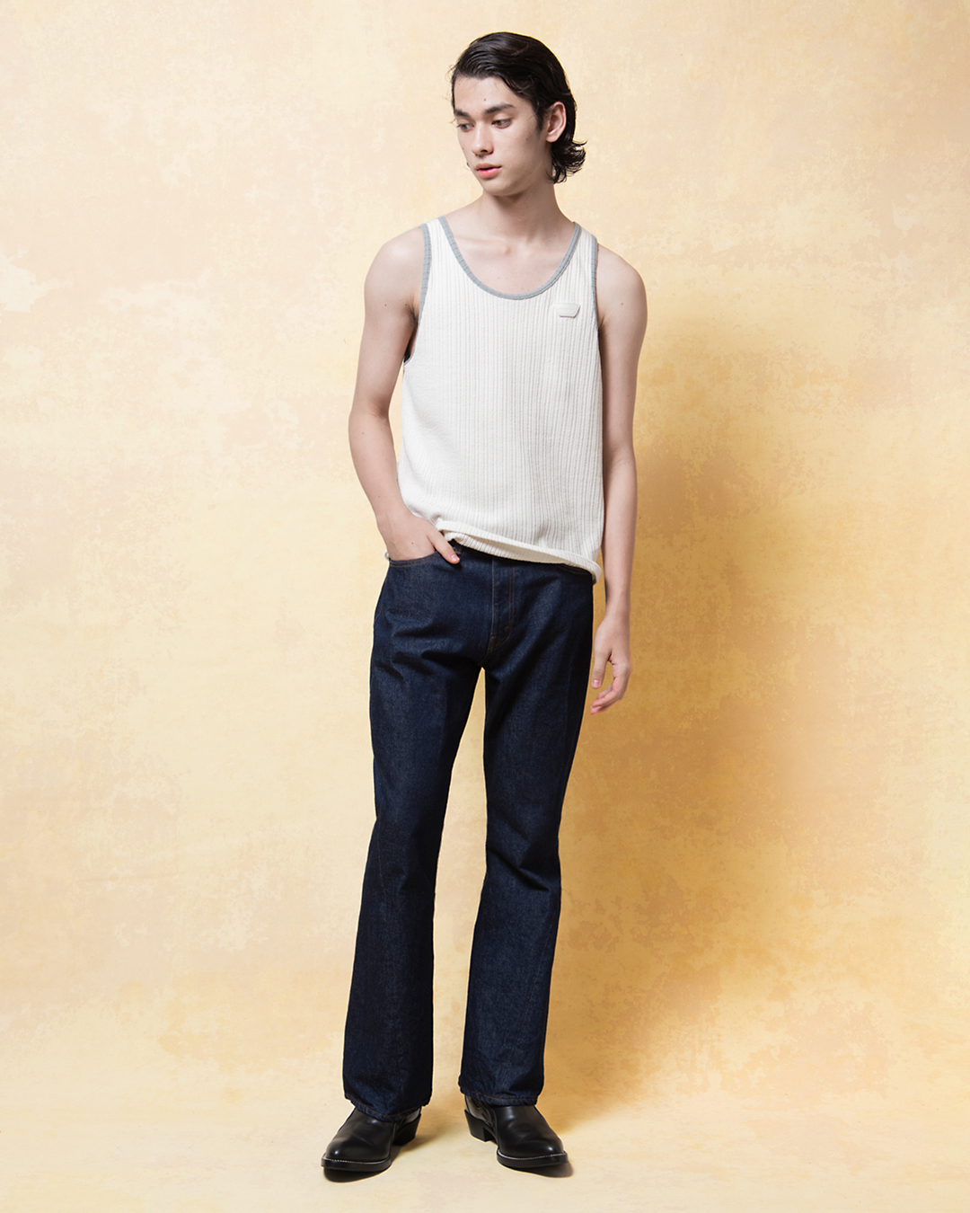 CS RIB TANK TOP 詳細画像 Grey 5