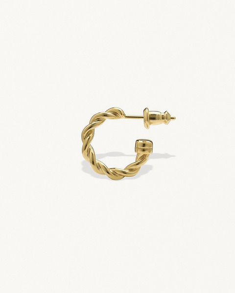 TWIST EARRINGS GOLD 詳細画像 Gold 2