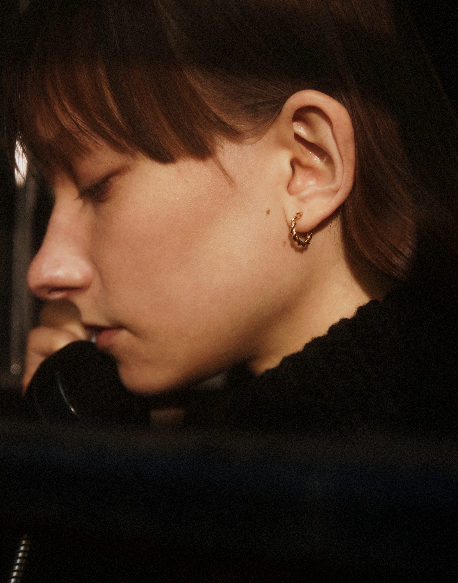 TWIST EARRINGS GOLD 詳細画像 Gold 1