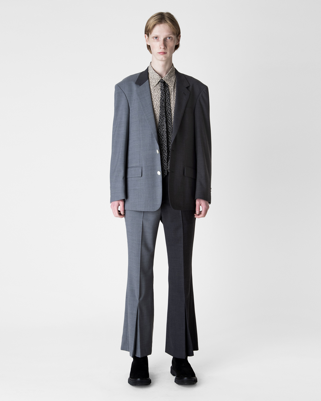 CONTRAST JACKET 詳細画像 C. Grey 5