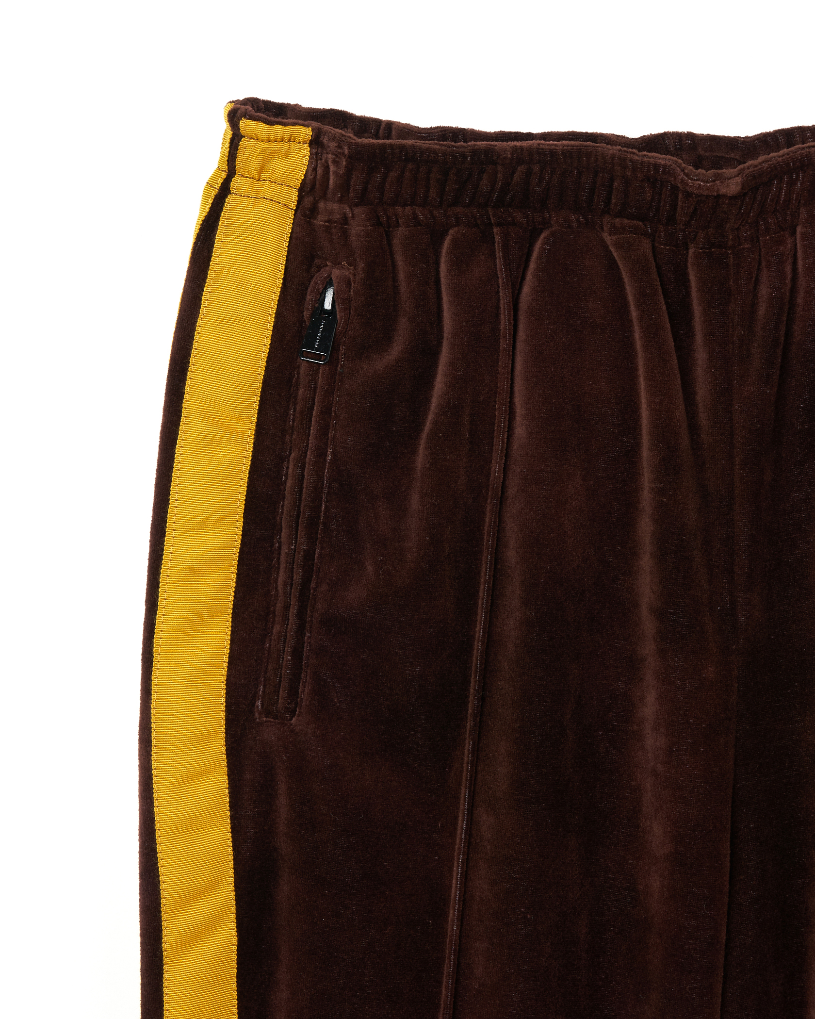 VELVET TRACK PANTS 詳細画像 Brown 12