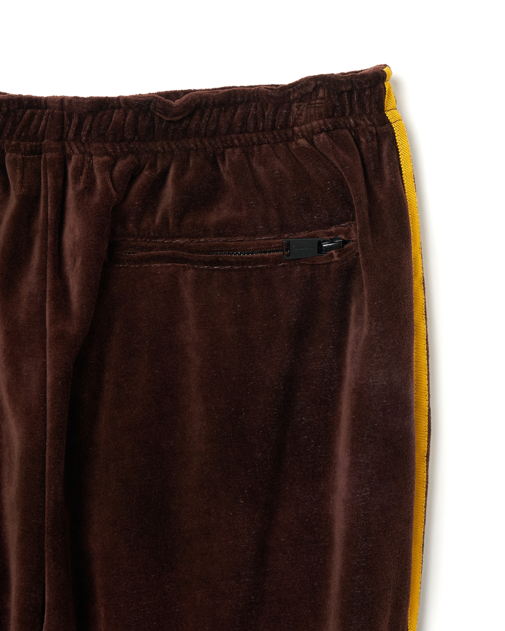 VELVET TRACK PANTS 詳細画像 Brown 13