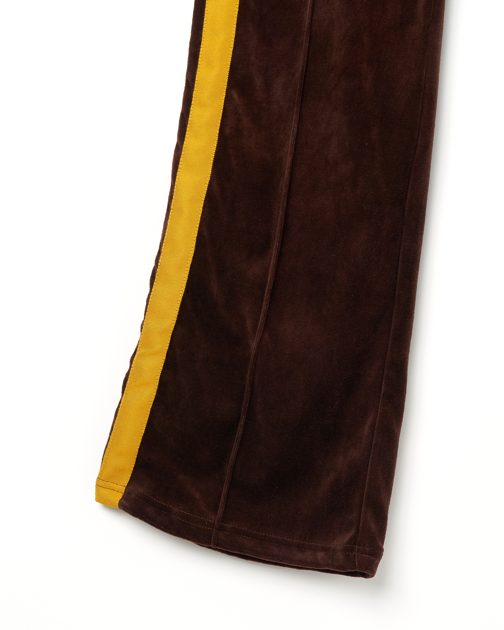 VELVET TRACK PANTS 詳細画像 Brown 15