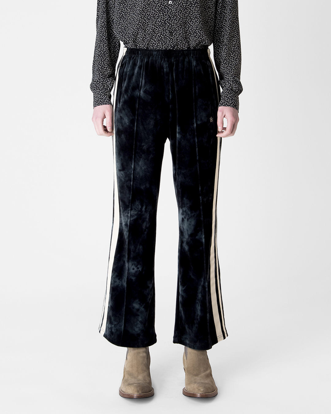 VELVET TRACK PANTS 詳細画像 Brown 5