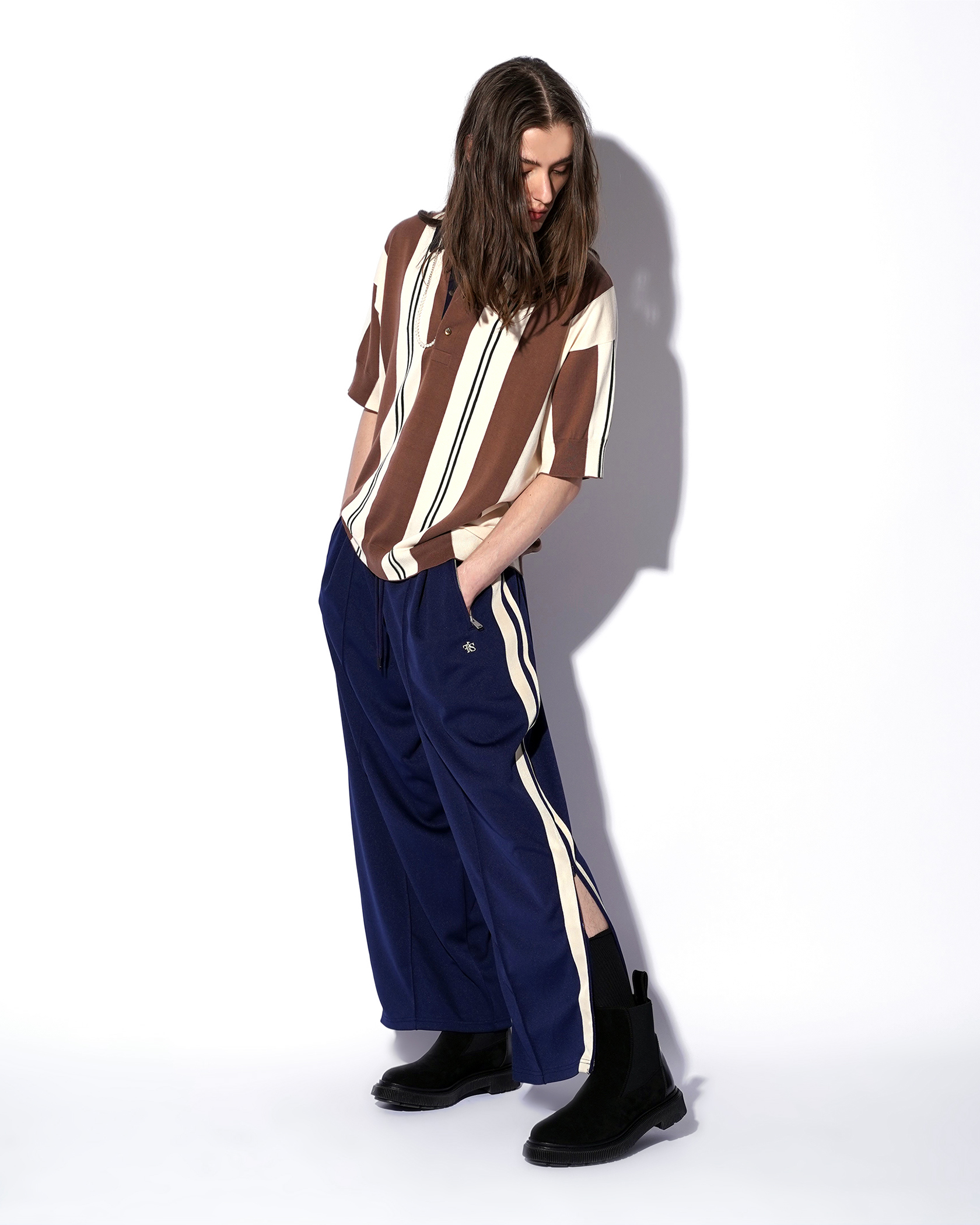 WIDE TRACK PANTS 詳細画像 Black 2