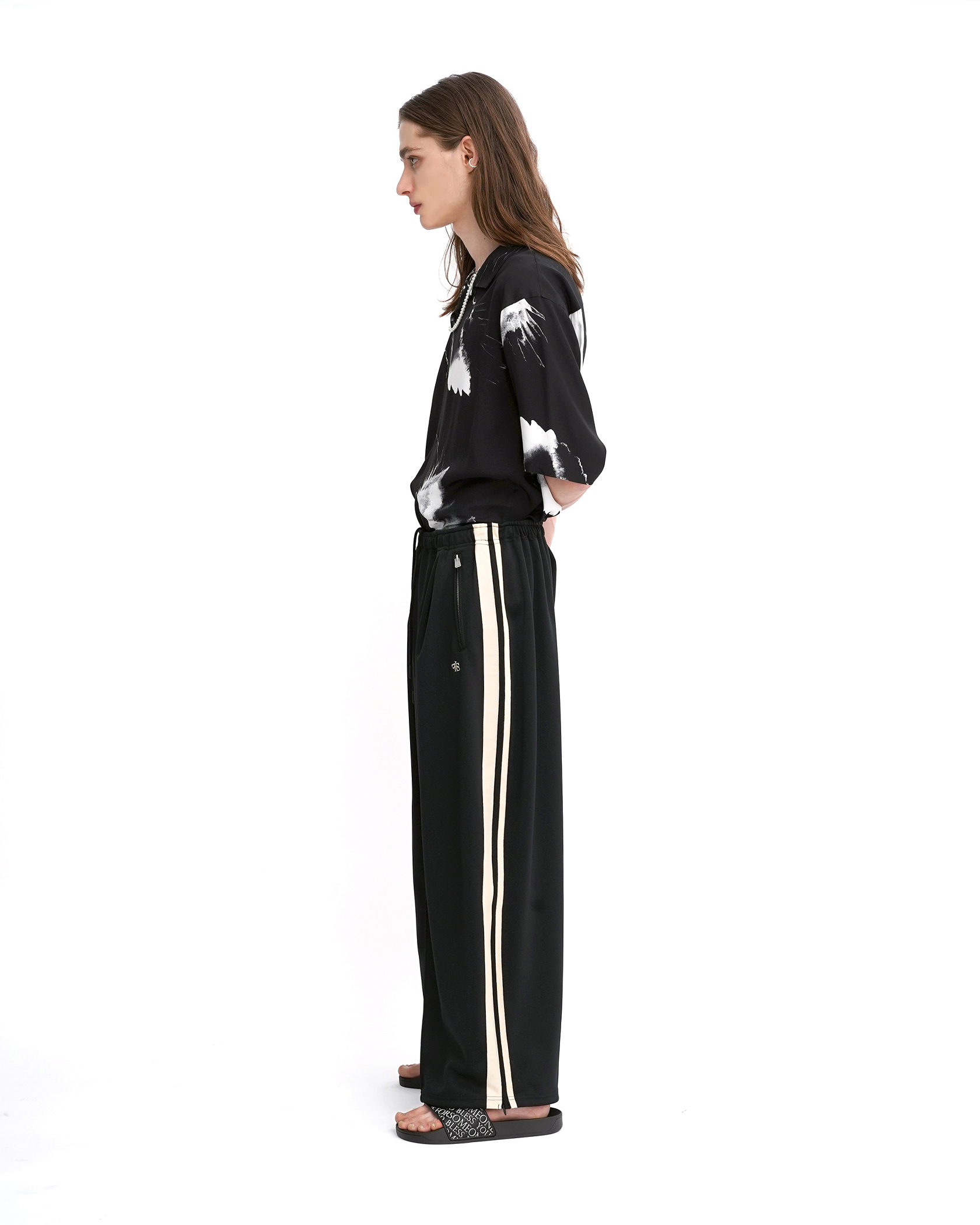 WIDE TRACK PANTS 詳細画像 Black 5