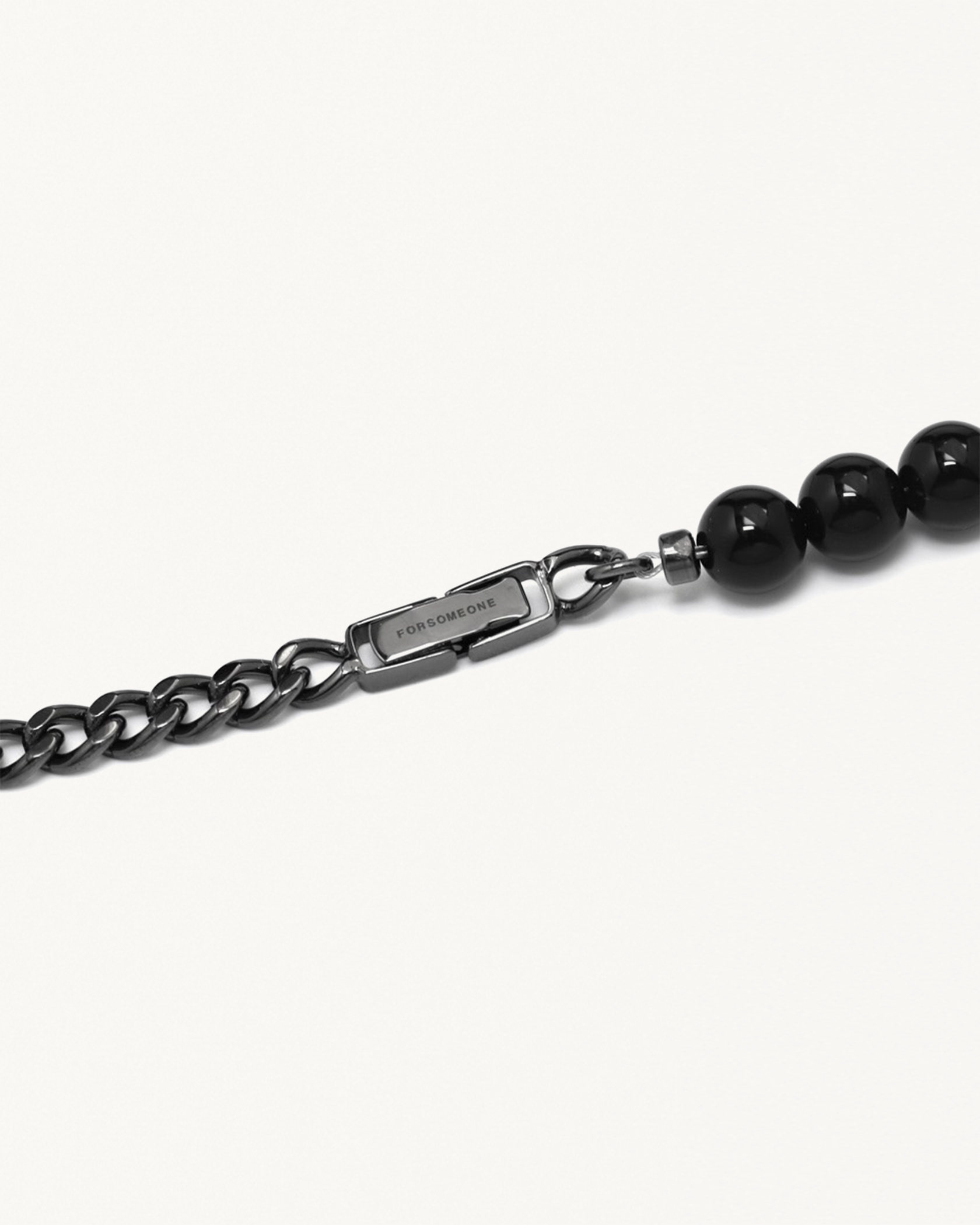 ONYX NECKLACE BLACK 詳細画像 Black 3