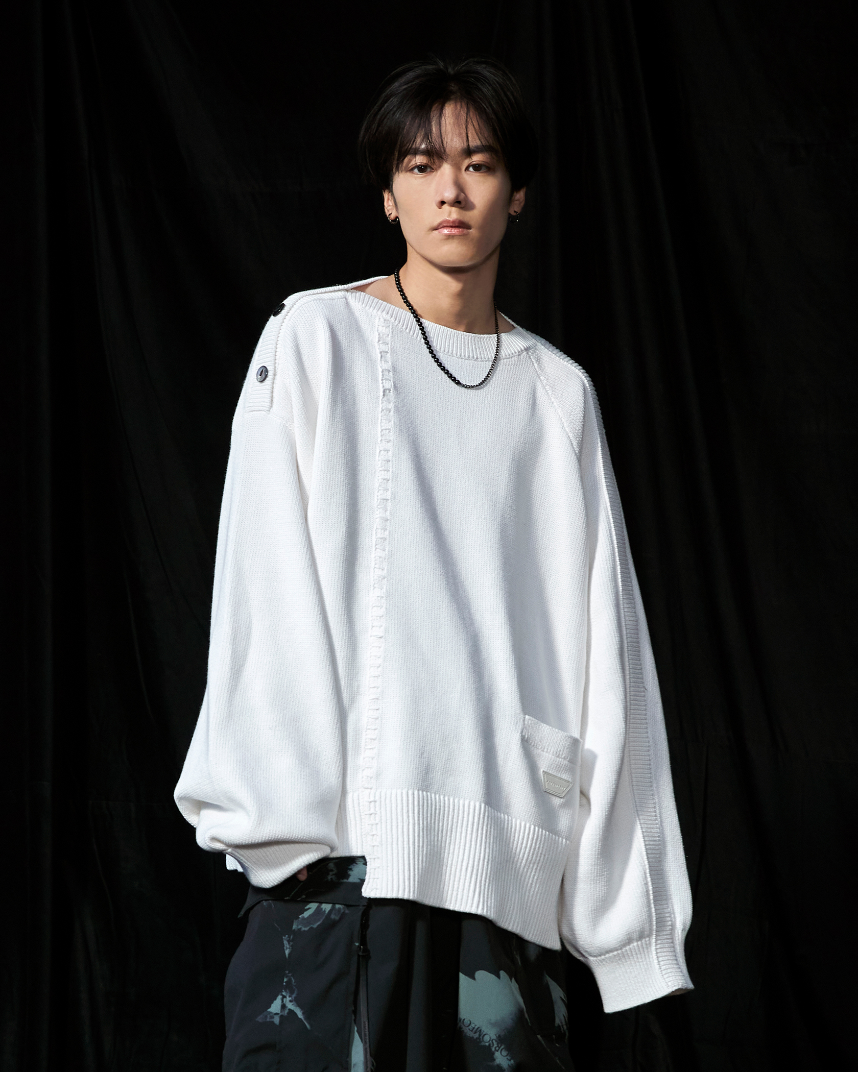 ONYX NECKLACE BLACK 詳細画像 Black 7