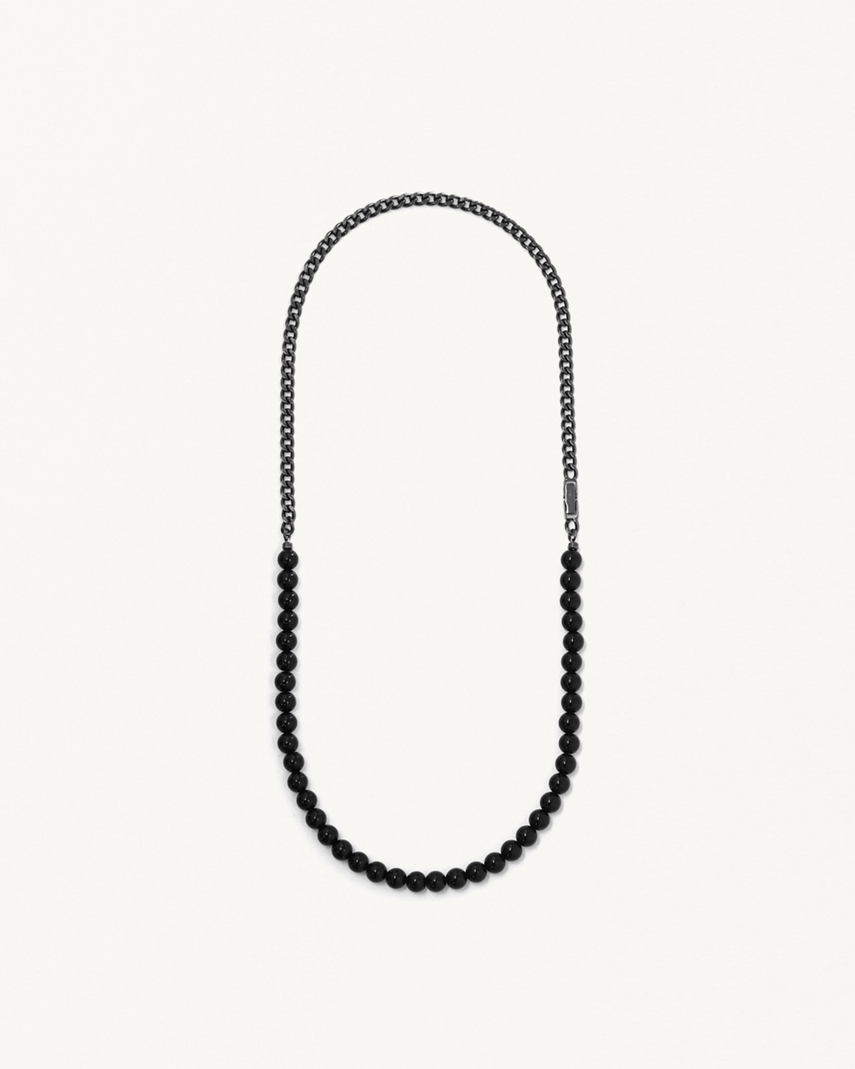 ONYX NECKLACE BLACK 詳細画像 Black 1