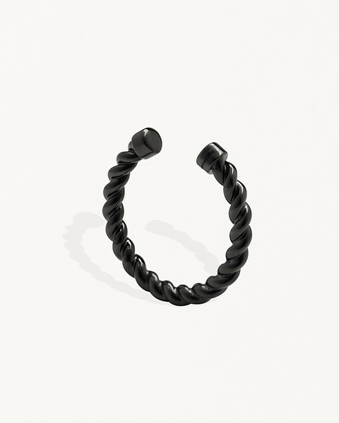 TWIST RING BLACK 詳細画像 Black 2