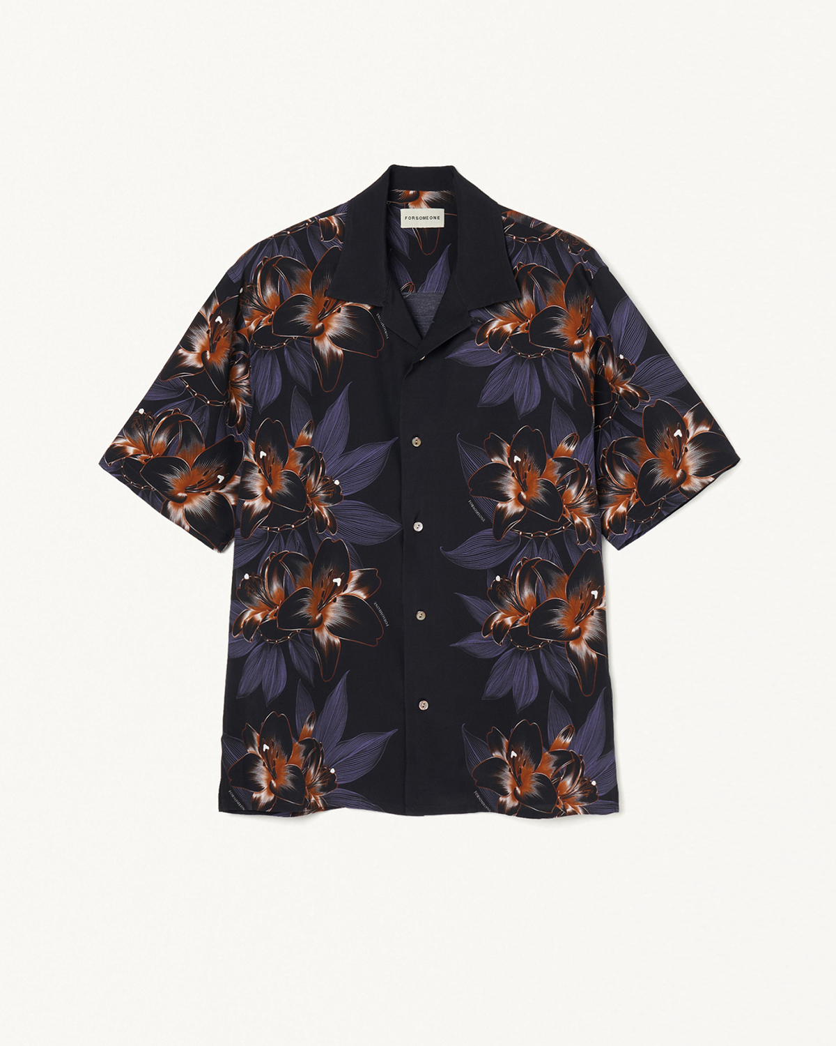 FLOWER RUDE SHIRT 詳細画像 Navy 1