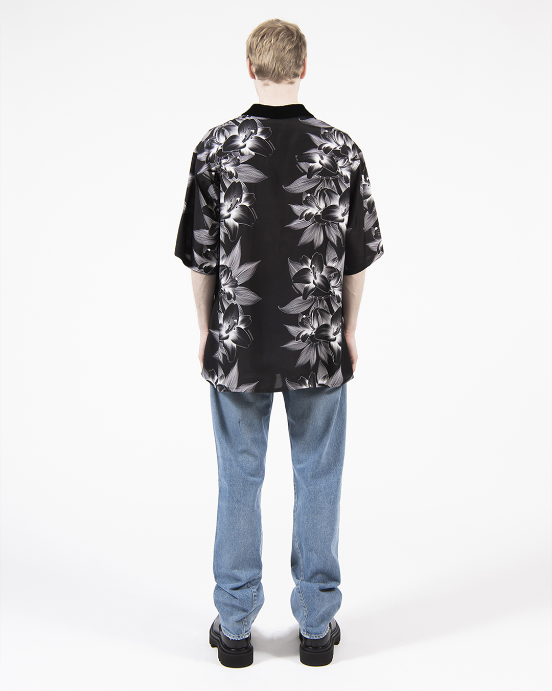 FLOWER RUDE SHIRT 詳細画像 Navy 6
