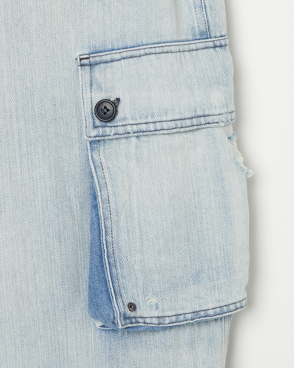 DAMAGE DENIM CARGO 詳細画像 Indigo 14