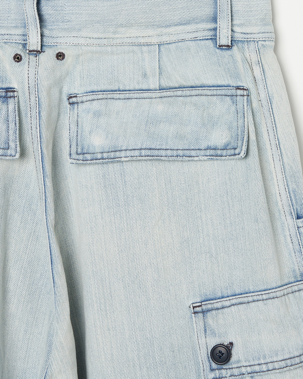 DAMAGE DENIM CARGO 詳細画像 Indigo 15