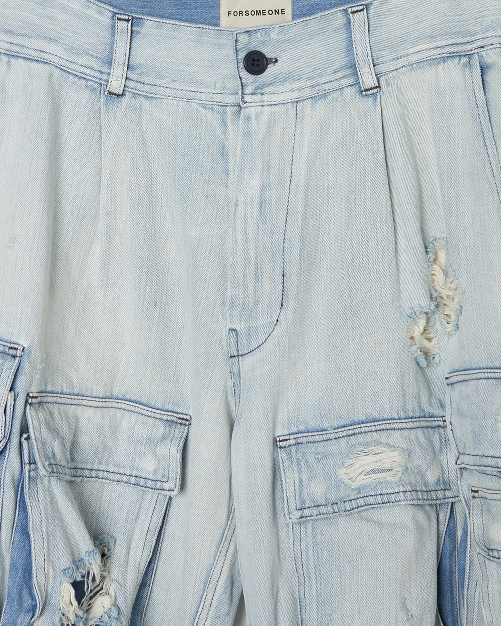 DAMAGE DENIM CARGO 詳細画像 Indigo 9