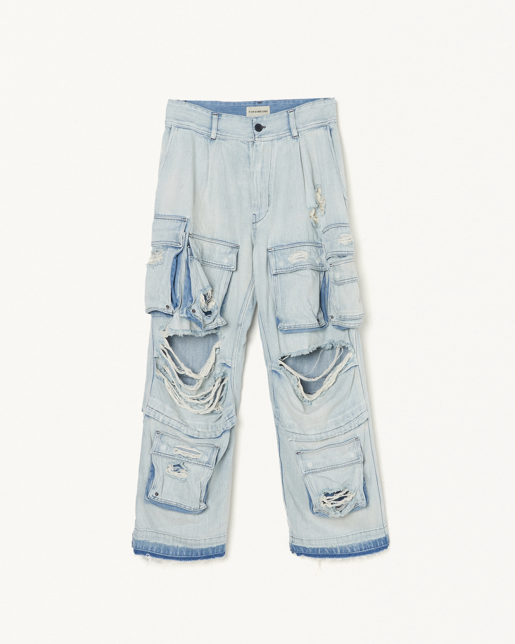 DAMAGE DENIM CARGO 詳細画像 Indigo 1