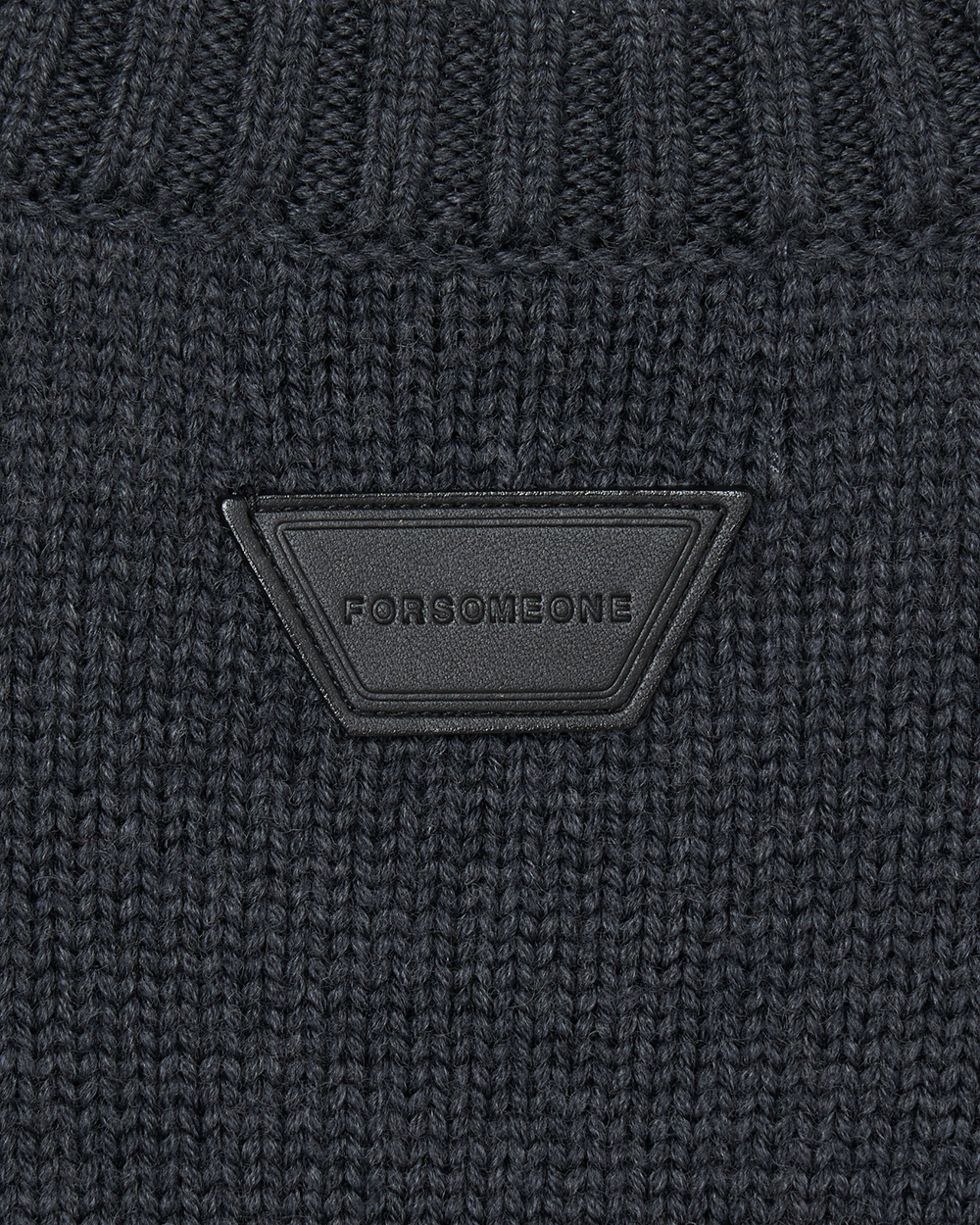 CHUNKY KNIT CREW 詳細画像 Black 17
