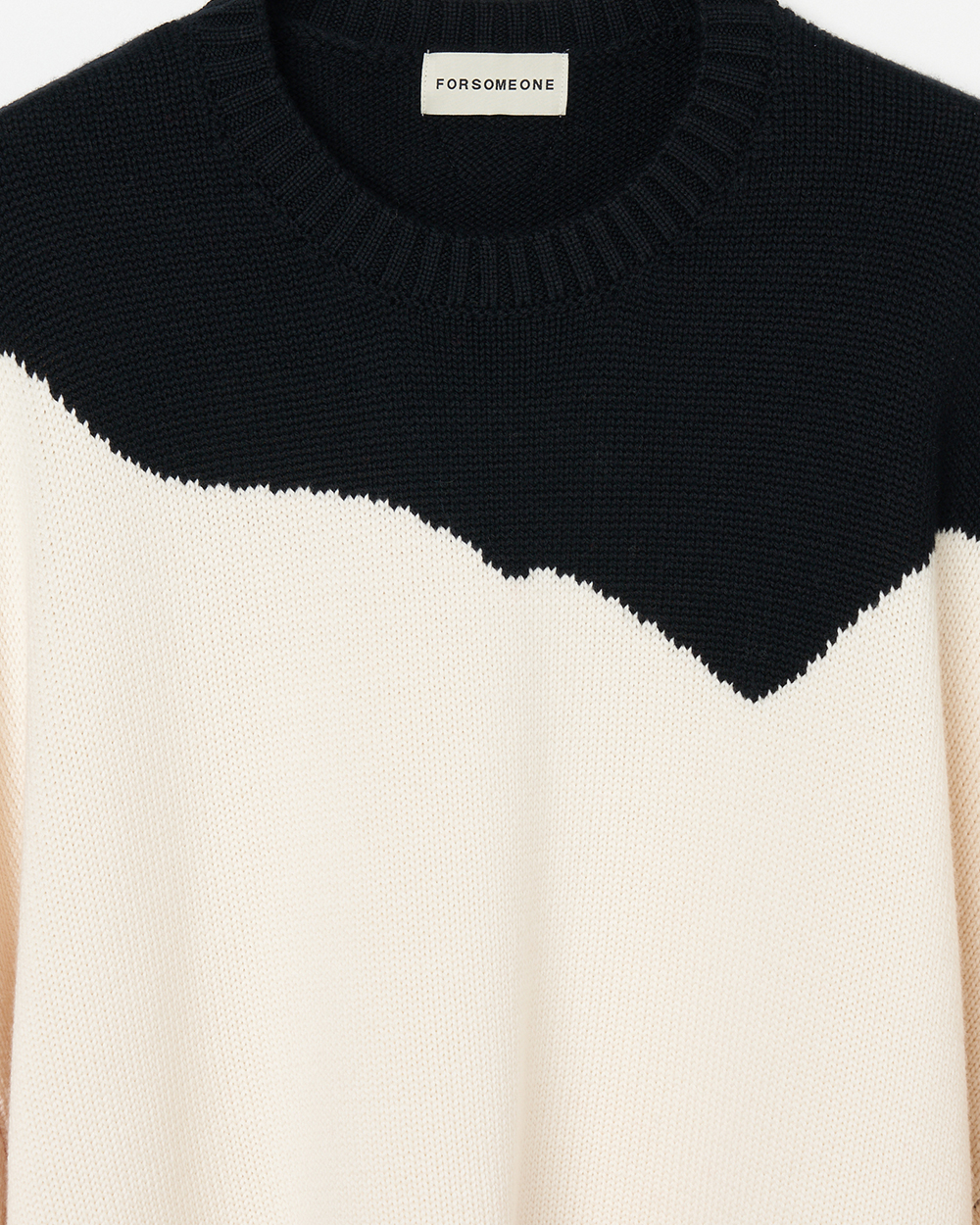 CHUNKY KNIT CREW 詳細画像 Black 9