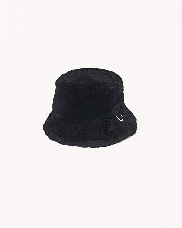 FUR BUCKET HAT