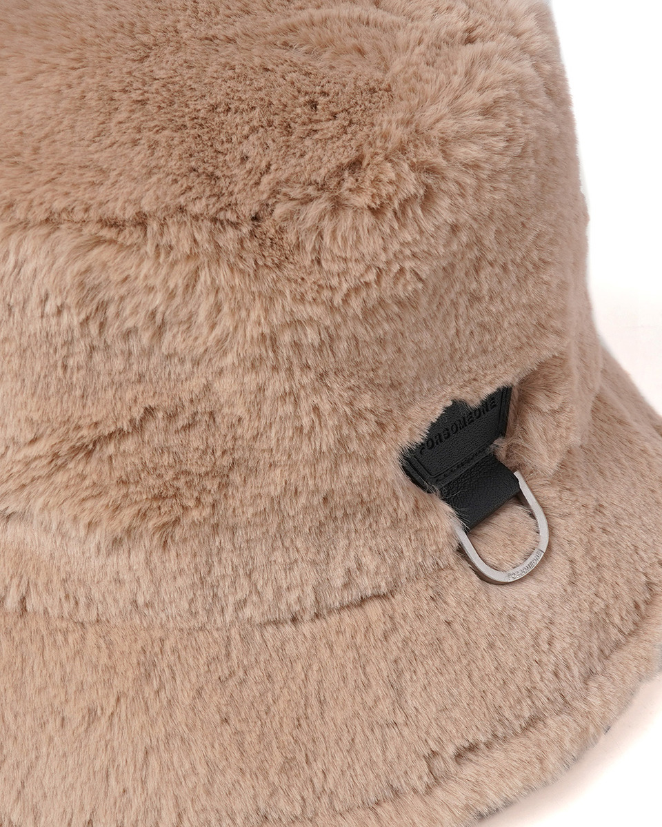 FUR BUCKET HAT 詳細画像 Beige 3