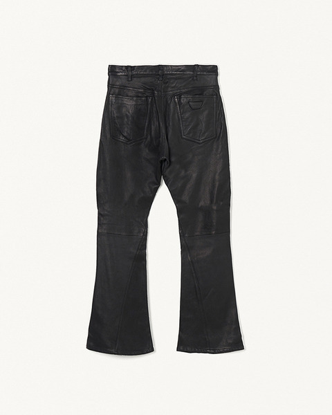 #146 LEATHER TROUSERS 2.0 詳細画像 Black 2