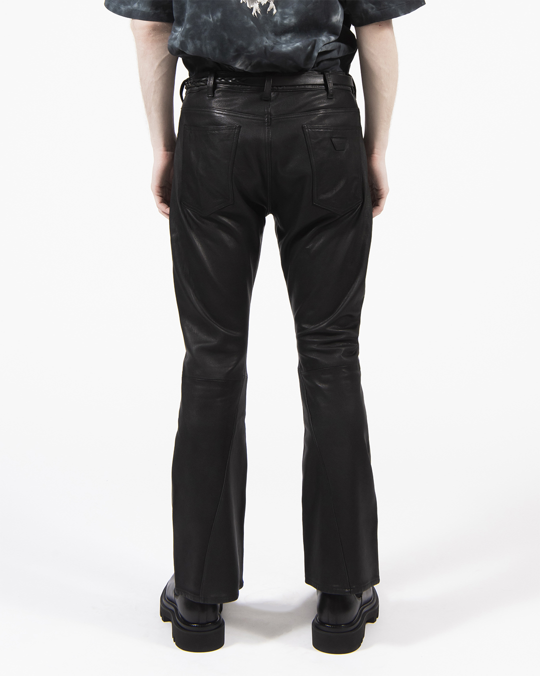 #146 LEATHER TROUSERS 2.0 詳細画像 Black 4