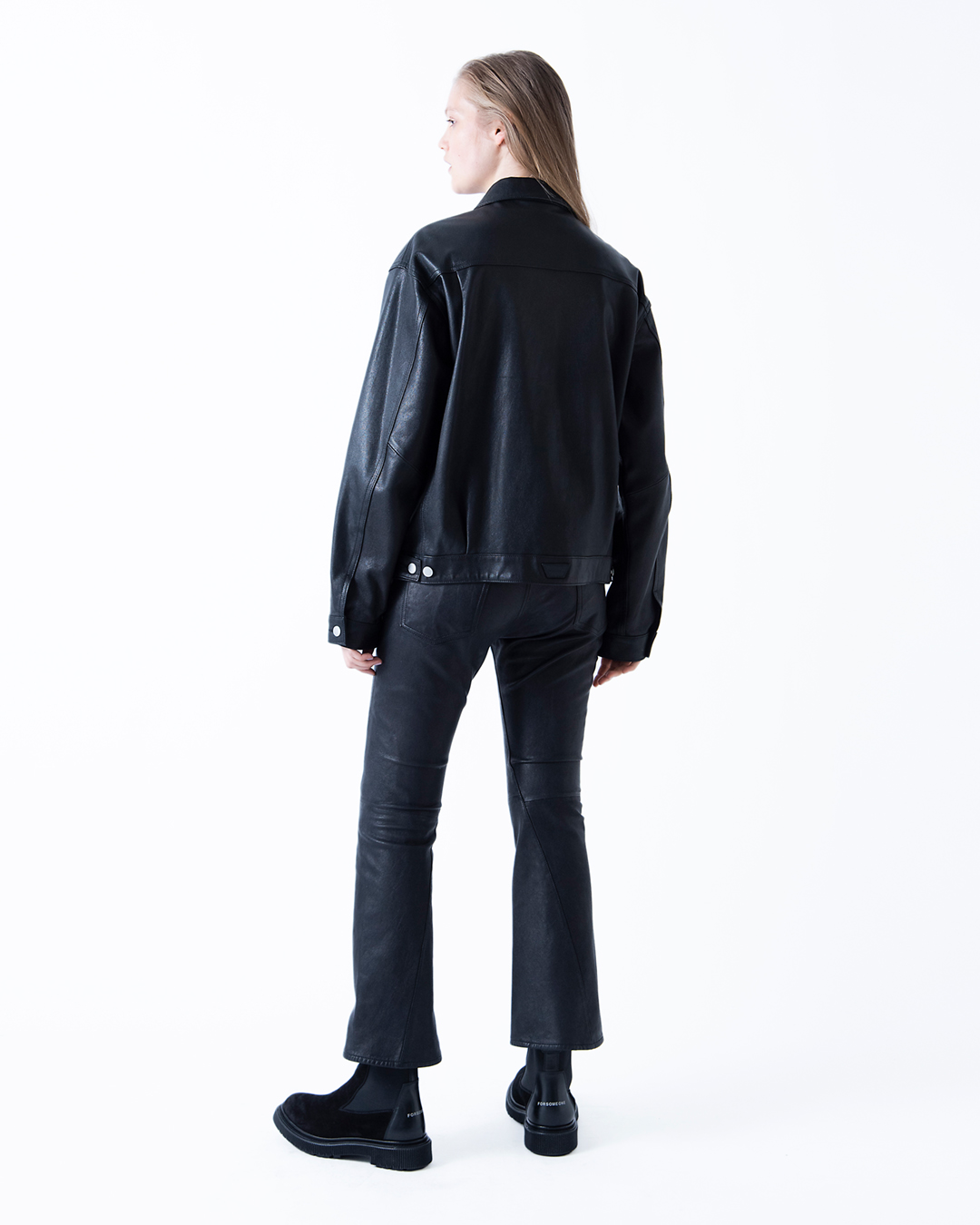 #146 LEATHER TROUSERS 2.0 詳細画像 Black 6
