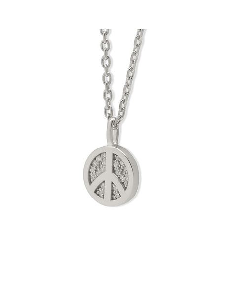 PEACE NECKLACE SILVER 詳細画像 Silver 2