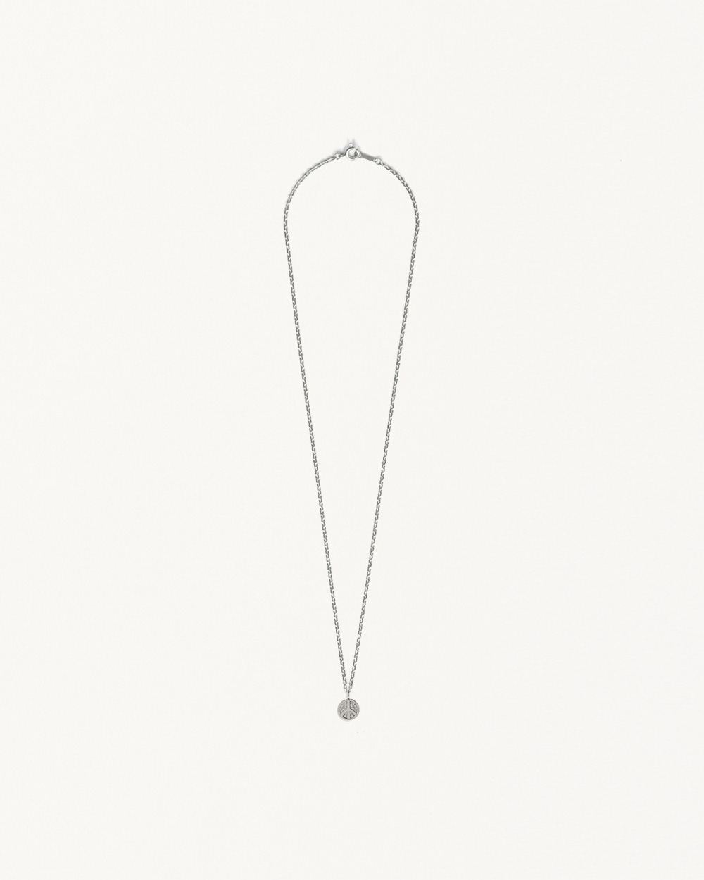 PEACE NECKLACE SILVER 詳細画像 Silver 1