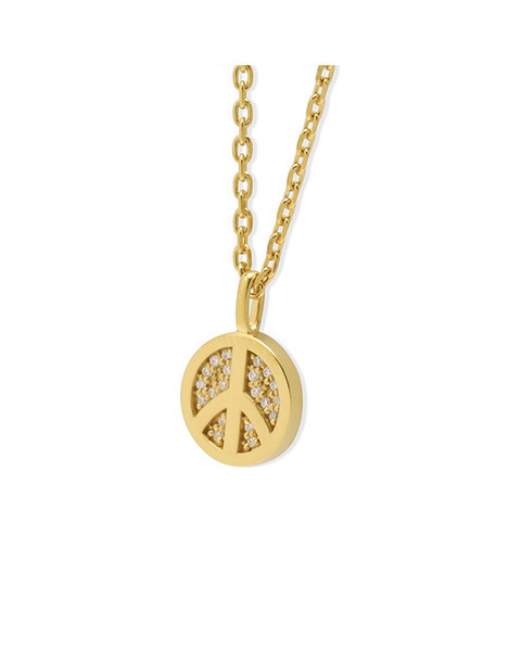 PEACE NECKLACE GOLD 詳細画像 Gold 2