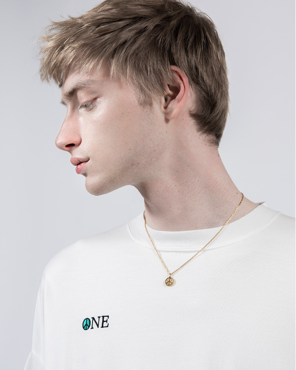 PEACE NECKLACE GOLD 詳細画像 Gold 1