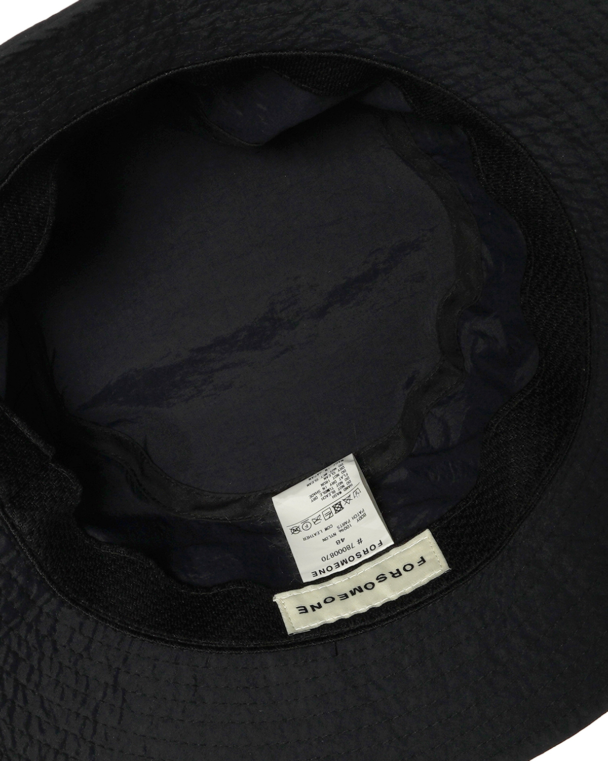 NYLON BUCKET HAT 詳細画像 Black 7