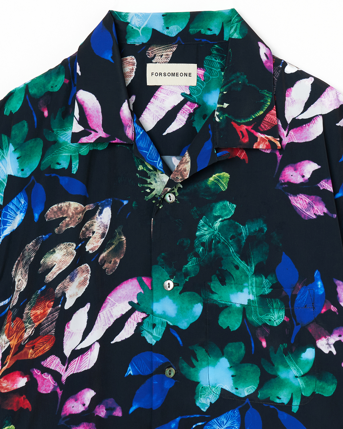 FLOWER SHIRT 詳細画像 Black 5