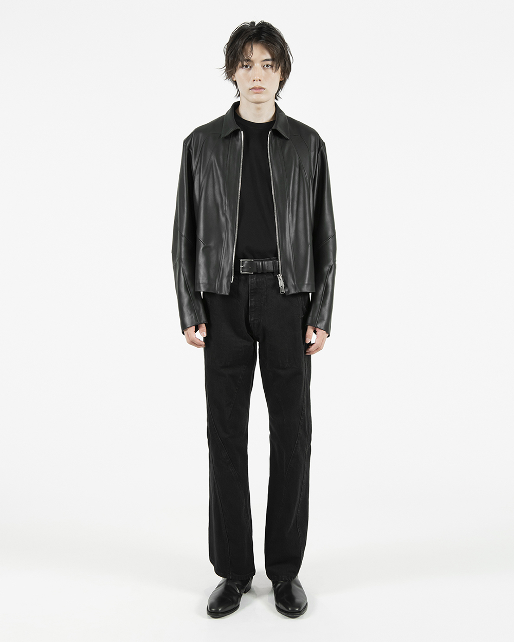 LIAM JKT LEATHER 詳細画像 Black 3