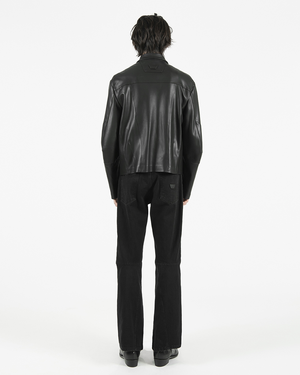 LIAM JKT LEATHER 詳細画像 Black 4