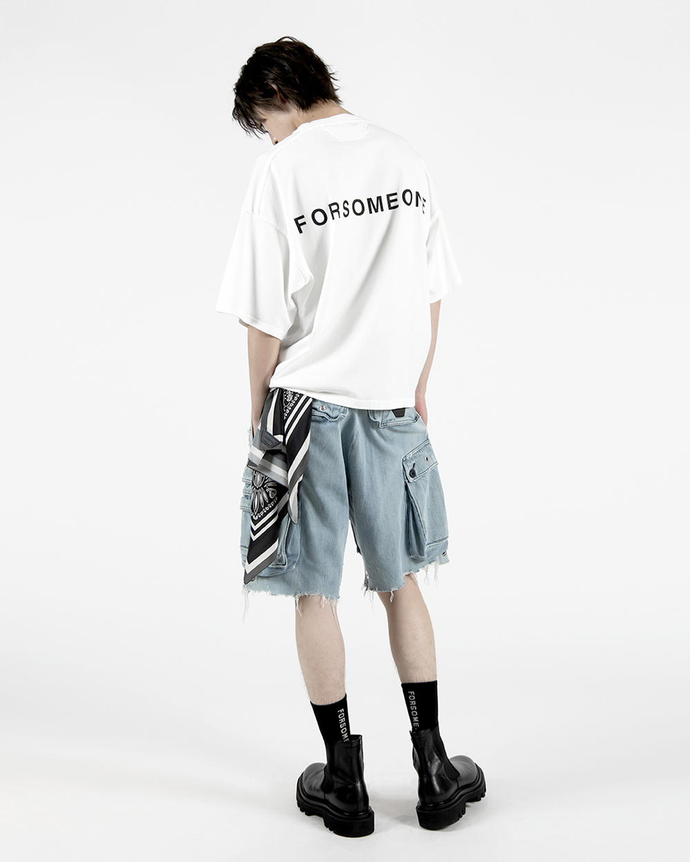MULTI CARGO DENIM SHORTS 詳細画像 Indigo 2