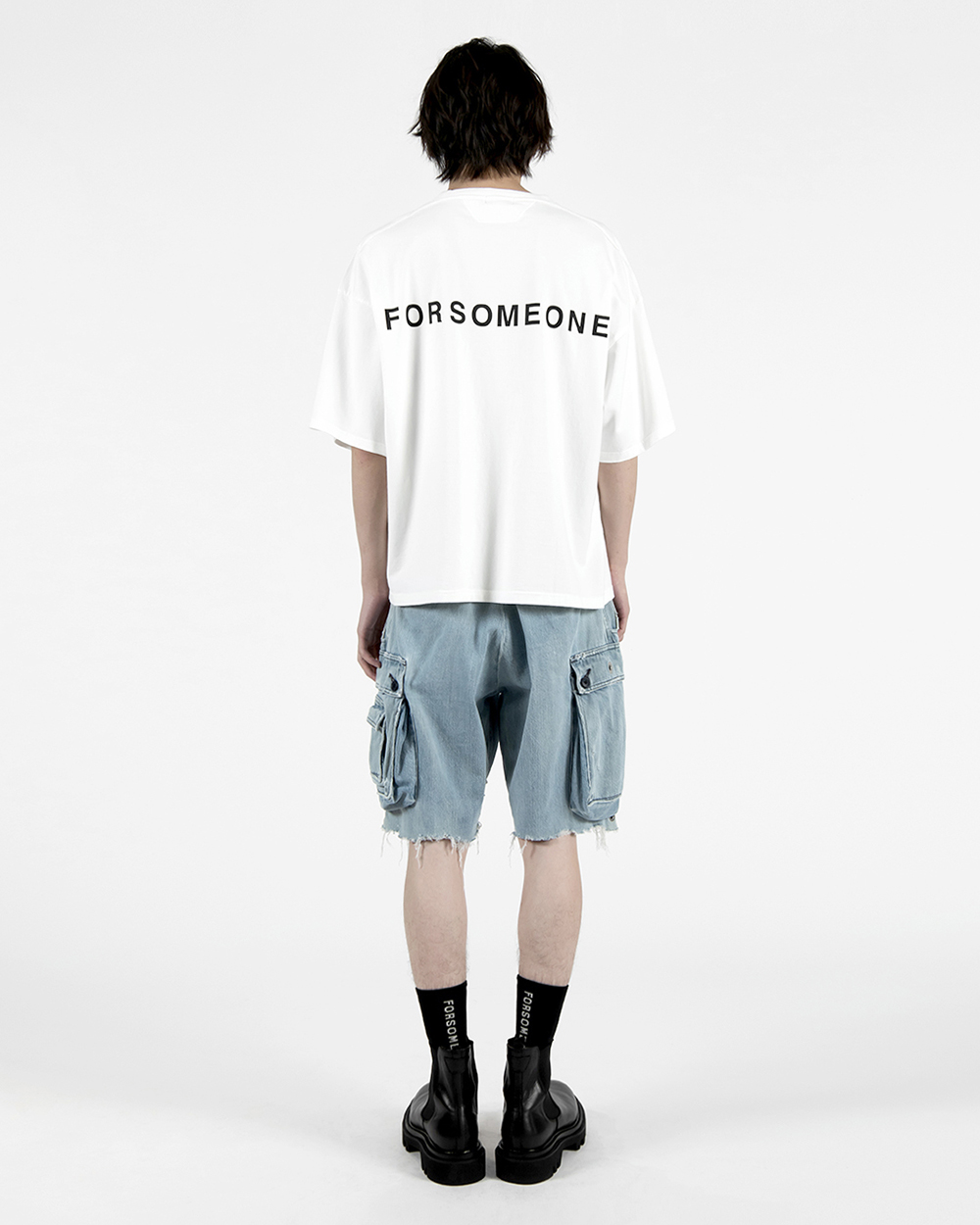 MULTI CARGO DENIM SHORTS 詳細画像 Indigo 4