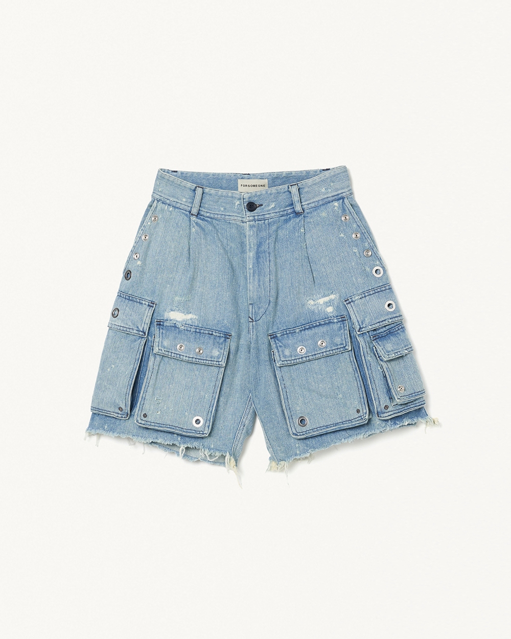 MULTI CARGO DENIM SHORTS 詳細画像 Indigo 5