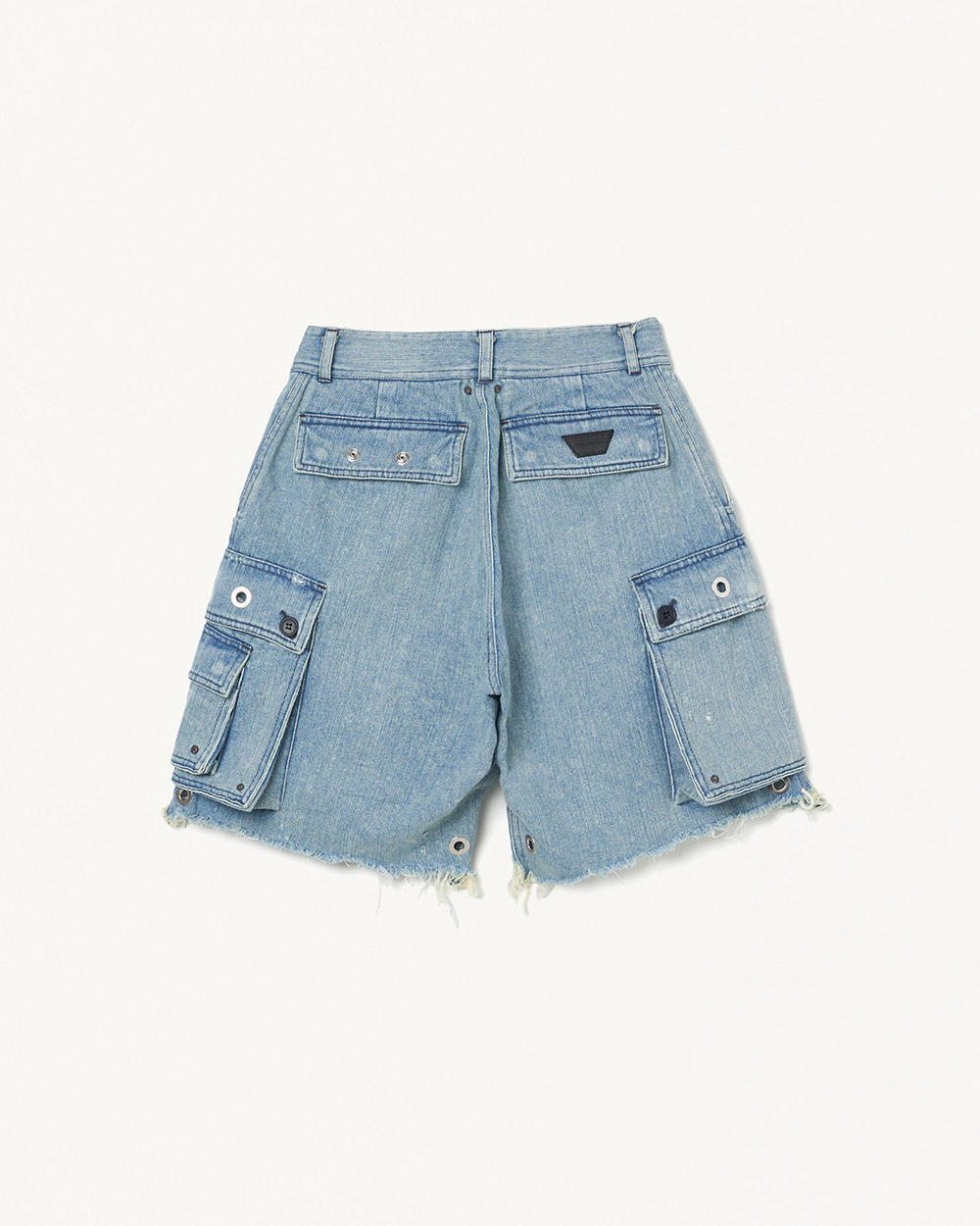 MULTI CARGO DENIM SHORTS 詳細画像 Indigo 6