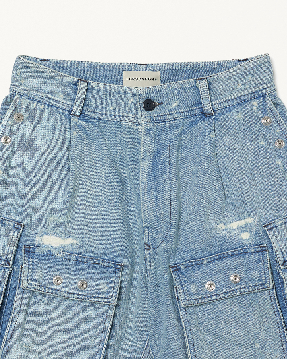 MULTI CARGO DENIM SHORTS 詳細画像 Indigo 7