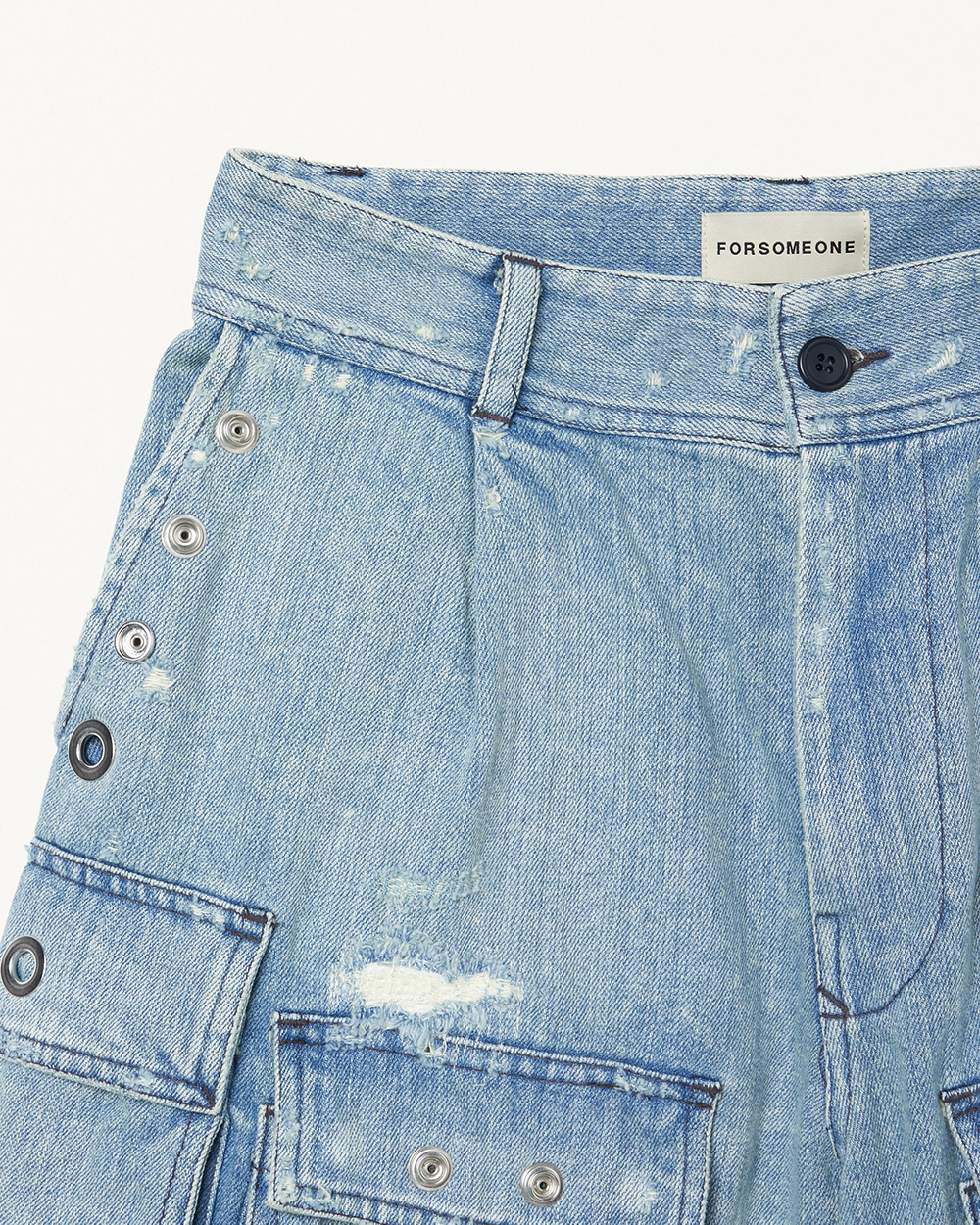 MULTI CARGO DENIM SHORTS 詳細画像 Indigo 8
