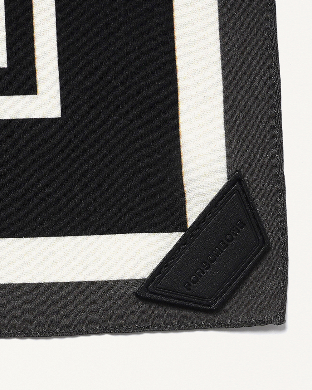 BND TEX SILK SCARF 詳細画像 Black 3