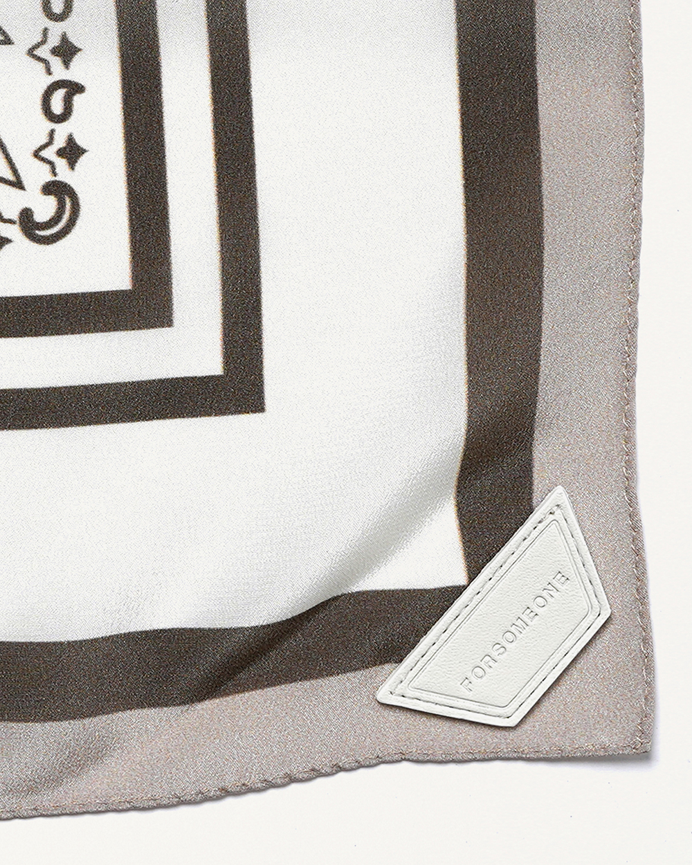 BND TEX SILK SCARF 詳細画像 Black 4